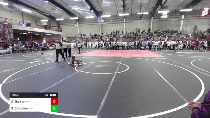 66 lbs Quarterfinal - Wyatt Garris, Animal House Wrestling vs Nehemiah ...