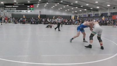 132 lbs Cons. Rd Of 16 - Conley Evans, Sanderson Wrestling Academy vs Samuel Moody, Sanderson Wrestling Academy