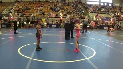 55 lbs Round 1 - Destiny Victory Wren, Bomber Wrestling Club vs Salem Tinsley, Cp Wrestling