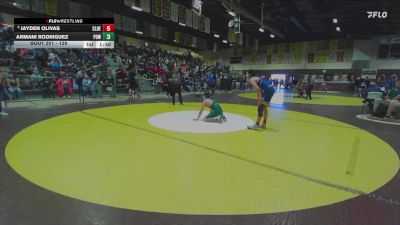 126 lbs Champ. Round 2 - Armani Rodriguez, Poway vs Jayden Olivas, Clovis East