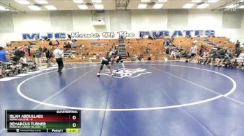 157 lbs Quarters & 1st Wb (16 Team) - Islam Abdullaeu, Sierra College vs Demarcus Turner, Modesto Junior College