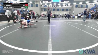 52 lbs 3rd Place - Cyler Frye, HBT Grapplers vs Hazen Rackley, Jacket Wrestling Club