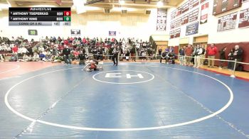113 lbs Consi Of 8 #2 - Anthony Tseperkas, North Haven vs Anthony King, Masuk