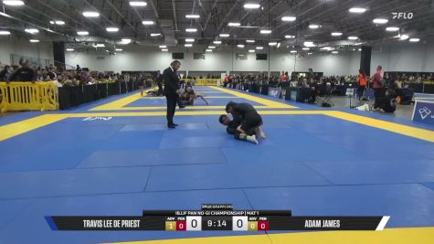 Adam James vs Travis Lee De Priest 2026 Pan IBJJF Jiu-Jitsu No-Gi Championship
