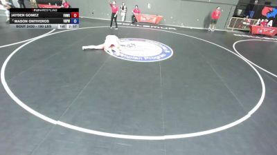 215 lbs Champ. Rd Of 32 - Jayden Gomez, Friendly Hills Wrestling Club vs Mason Ontiveros, Vasky Bros\Pitman Wrestling Club
