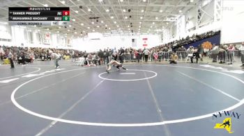 59 lbs Cons. Round 5 - Muhammad Khojaev, Wolf Wrestling Club (Long Island) vs Tanner Pregent, Journeymen Wrestling Club