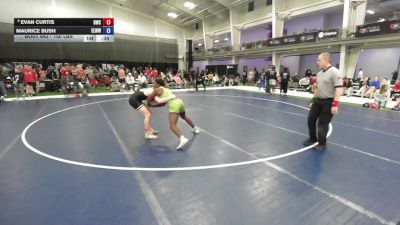 150 lbs Cons. Sub-rd Of 16 - Evan Curtis, Dubuque Wrestling Club vs Maurice Bush, Englewood Live Wire Wrestling Club