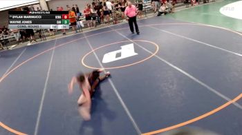 95-104 lbs Cons. Round 1 - Dylan Marinucci, Lincoln-Way Wrestling Club vs Wayne Jones, Cahokia
