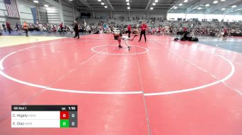 106 lbs Rr Rnd 1 - Caden Higely, Homegrown vs Xavier Diaz, Iron Horse Wrestling Club