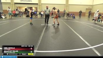 130-135 lbs Quarterfinal - Brantley Miller, Ironclad Wrestling vs Abel Rowlls, Unassigned