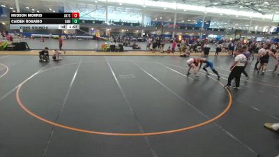 126 lbs Cons. Round 6 - Caiden Rosario, Unattached vs Hudson Morris, All American TC