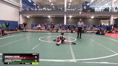 75 lbs Round 3 (6 Team) - Jeremiah Payne, Columbus St. Francis Desales vs Parker Duitsman, Perrysburg