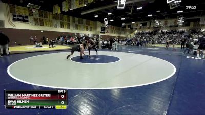 175 lbs Champ. Round 2 - William Martinez Guiterrez, Centennial (Corona) vs Evan Hilmen, Del Oro