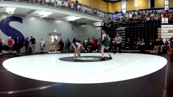 120 lbs. Champ. Round 1 - Skylyn Jones, Parkway South vs Audrey Scherer, Lindbergh