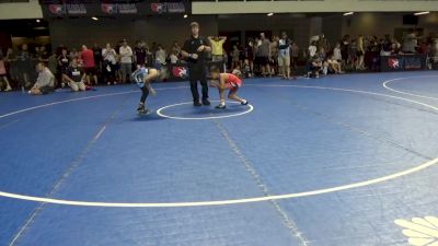 74 lbs Cons. Sub-rd Of 16 - Eliace Majka, Black Fox Wrestling Academy vs Zander Smith, Midwest Xtreme Wrestling