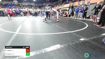 92 lbs 3rd Place - Aiden Hillis, Norman Grappling Club vs Rylan Curry, Shelton Wrestling Academy