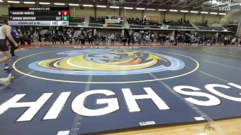 150 lbs Consi Of 8 #2 - Kason Wirtz, Toll Gate vs Aiden Grover, Scituate