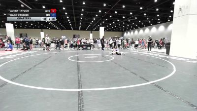140 lbs Quarters - Avrey Taylor, Arkansas Regional Training Center vs Gage Vaughn, Cardinal Wrestling Club
