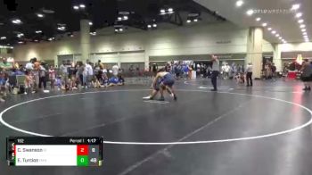182 lbs Round 6 (10 Team) - Christopher Swanson, Griffin Fang vs Edwin Turcios, Perry Meridian Blue