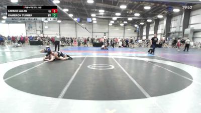195 lbs Round Of 32 - Leeson Allen, GA vs Kameron Turner, WV