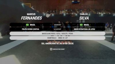 Marcus Fernandes vs Carlos Silva 2026 CBJJE South American Jiu-Jitsu Championship