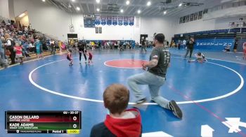 35-37 lbs Round 1 - Cason Dillard, Eastside United vs Kade Adams, Windy City Wrestlers