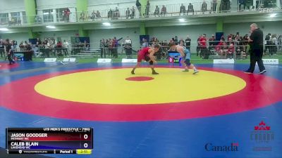 71kg Cons. Round 4 - Jason Goodger, Pathway WC vs Caleb Blain, Lakehead WC