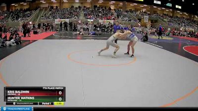 154 lbs Finals (8 Team) - Kris Baldwin, Mazama vs Hunter Watkins, Estacada