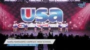 Santa Margarita Catholic High School - JV Song/Pom Advanced -- Large (10-23) [2023 JV Song/Pom Advanced -- Large (10-23) Day 2] 2023 USA Spirit & Junior Nationals/Collegiate Championships