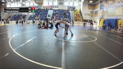 106 Blue Cons. Semi - Tyler Swinson, Wellington Community Hs vs Dallan Walsh, Camden
