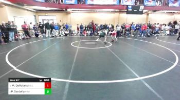 126 lbs Round Of 16 - Michael DeRubeis, Holliston vs Phoenix Gardella, Norwalk