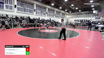 152 lbs Round Of 16 - Patrick Zoccolillo, New Canaan vs Michael Arbisi, Wilton