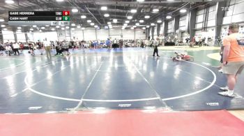 80 lbs Rr Rnd 2 - Gabe Herrera, TDWC Maniacs Grey - MS vs Cash Hart, Claw & Conquer - MS