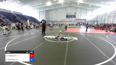 62 kg Quarterfinal - Cal Linsacum, The Process WC vs Kayden Arevalos, SoCal Grappling Club