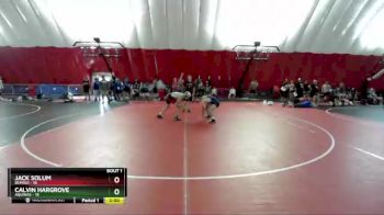 160 lbs Round 1 (4 Team) - Calvin Hargrove, Aquinas vs Jack Solum, Bemidji