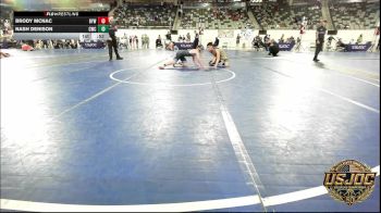 126 lbs Consolation - Brody Mcnac, Bristow Elementary Wrestling Club vs Nash Denison, Cowboy Wrestling Club