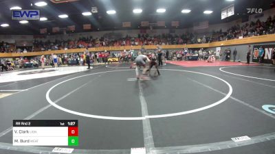 84 lbs Rr Rnd 2 - Victor Clark, Lions Wrestling Academy vs Max Burd, Weatherford Youth Wrestling