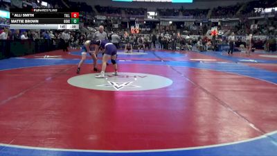1-5A 152 Cons. Round 1 - Alli Smith, Tallassee vs Mattie Brown, Beauregard HS