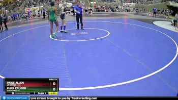 137 lbs Round 3 (4 Team) - Paige Allen, La Grande vs Maya Kruger, Cleveland