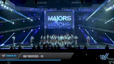 MD Twisters - F5 [2018 Large All Girl 5 Day 1] The Majors