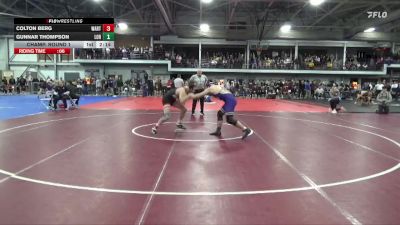 174 lbs Champ. Round 1 - Colton Berg, Wartburg vs Gunnar Thompson, Loras