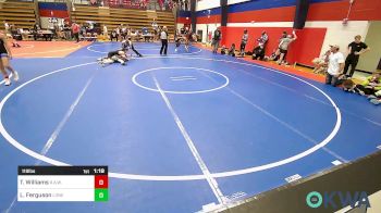 119 lbs Semifinal - Ty Williams, R.A.W. vs Landon Ferguson, Lone Wolf Wrestling