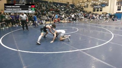 133 lbs Consi Of 4 - Vincenzo Anello, Blair Academy vs Marcus Heck, Wyoming Seminary