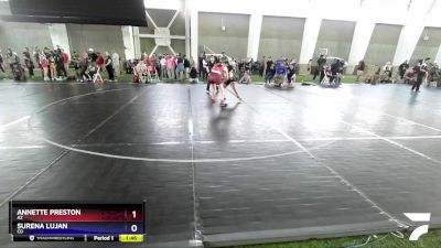 143 lbs Round 1 - Annette Preston, AZ vs Surena Lujan, CO