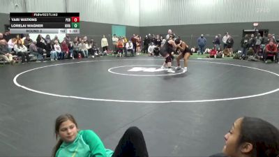 JV-45 lbs Round 2 - Yari Watkins, Prairie, Cedar Rapids vs Lorelai Wagner, Iowa Valley, Marengo