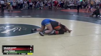 145 lbs Cons. Semi - Jesse Foebar, CLERMONT NORTHEASTERN vs Nelease Danzy, DELAWARE HAYES
