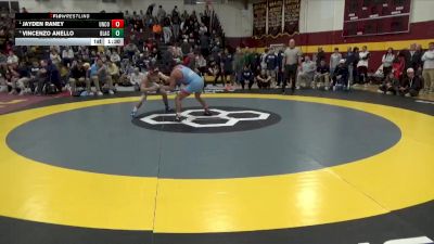 132 lbs Semifinal - Jayden Raney, Union County vs Vincenzo Anello, Blair Academy