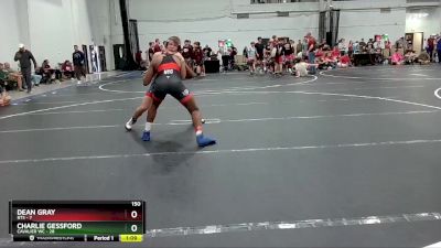 150 lbs Round 4 (8 Team) - Charlie Gessford, Cavalier WC vs Dean Gray, BTS