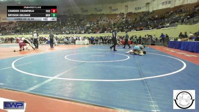 101 lbs Consi Of 32 #2 - Camden Cranfield, Poteau vs Bryson Gelinas, Grove