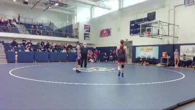 117 lbs Cons. Round 3 - Angelina Doral, University Of Providence vs Caroline Farris, Southern Oregon University